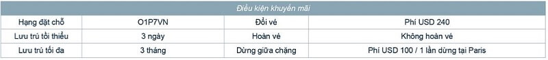 Quy định hoàn đổi vé khuyến mãi từ Air France KLM Quy định hoàn đổi vé khuyến mãi từ Air France KLM