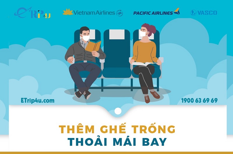 Vietnam Airlines triển khai Ưu đãi thêm ghế trống Vietnam Airlines triển khai Ưu đãi thêm ghế trống