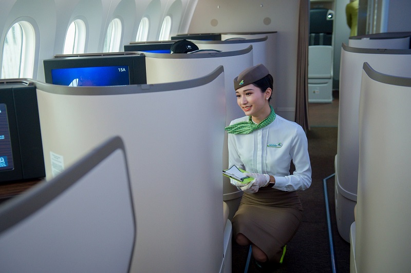 Các ghế ngồi đều có vách ngăn mang đến sự riêng tư