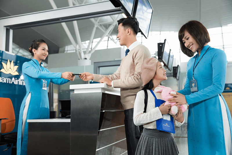 Số điện thoại đặt vé máy bay Vietnam Airlines 19001100
