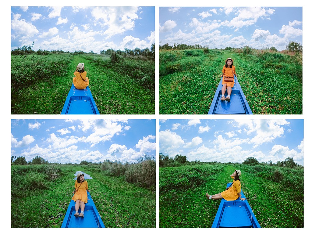 Trải nghiệm ngồi thuyền tại rừng quốc gia U Minh Trải nghiệm ngồi thuyền tại rừng quốc gia U Minh