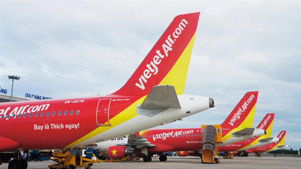 Vietjet Air là hãng hàng không nội địa duy nhất chưa có thông báo dừng các chuyến bay Vietjet Air là hãng hàng không nội địa duy nhất chưa có thông báo dừng các chuyến bay