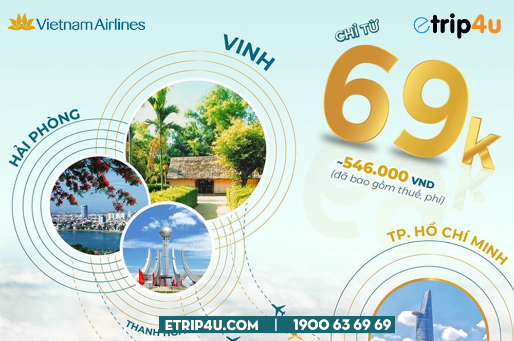 Cập nhật ưu đãi mới nhất của Vietnam Airlines Cập nhật ưu đãi mới nhất của Vietnam Airlines