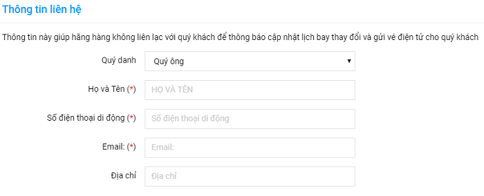 Thông tin liên hệ