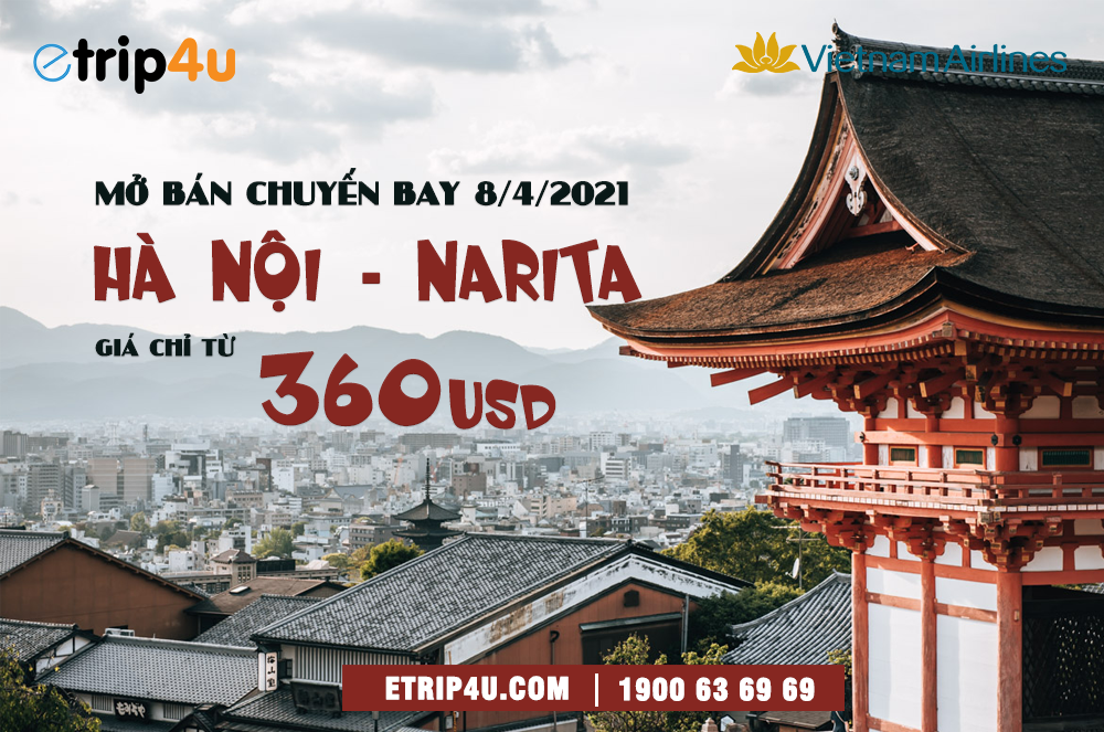 Vietnam Airlines triển khai chuyến bay đi Nhật Bản ngày 8/4 Vietnam Airlines triển khai chuyến bay đi Nhật Bản ngày 8/4