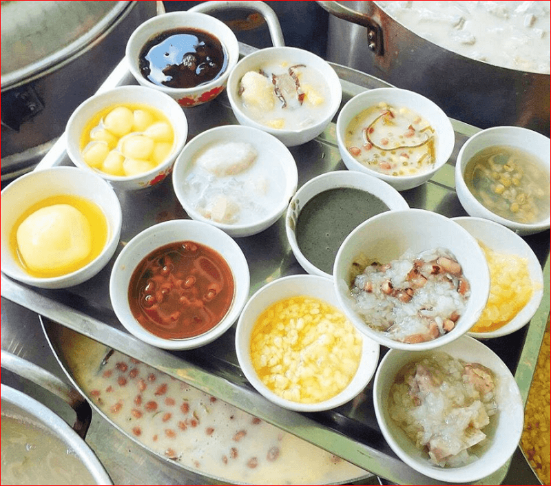 Chè mâm phù hợp để bạn đi ăn theo nhóm