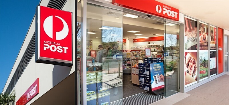 Bưu điện tại sân bay Sydney